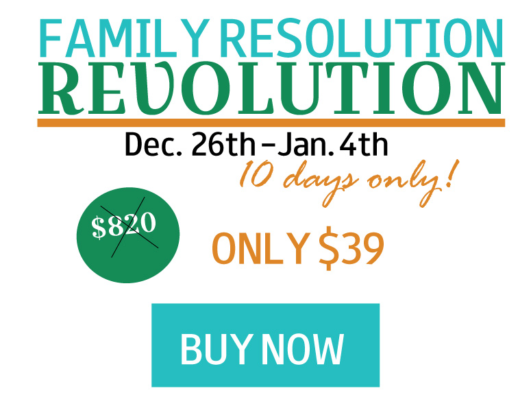 Family Resolution Revolution - Buy Now