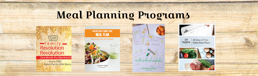 Family Resolution Revolution - Meal Planning Programs