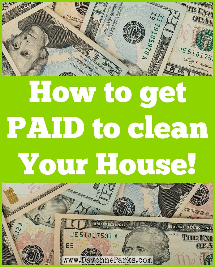 How to get paid to clean your house - this is AMAZING! I can't wait to enter this $100 giveaway, just for sharing a before & after photo of my space!