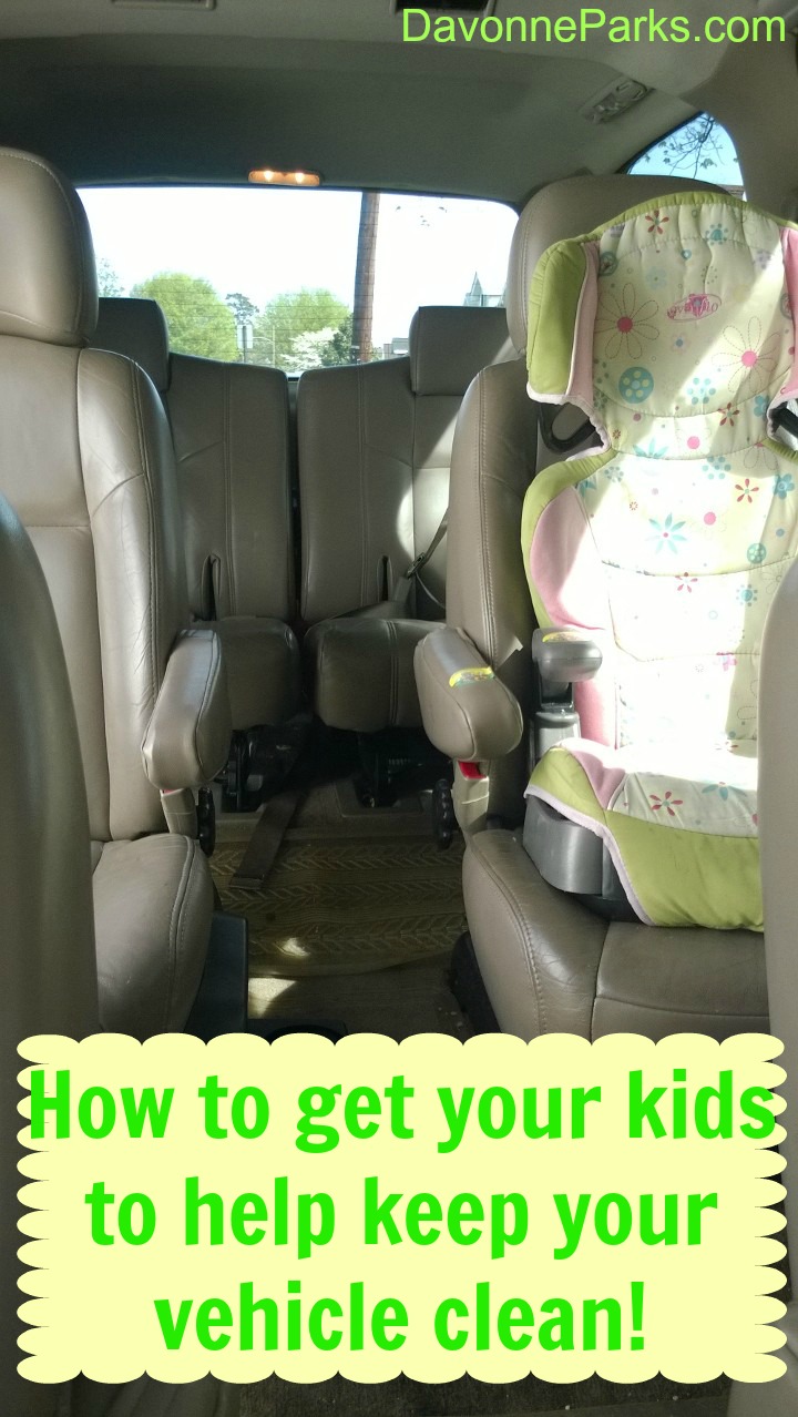 How to Get Your Kids to Help Keep Your Vehicle Clean!
