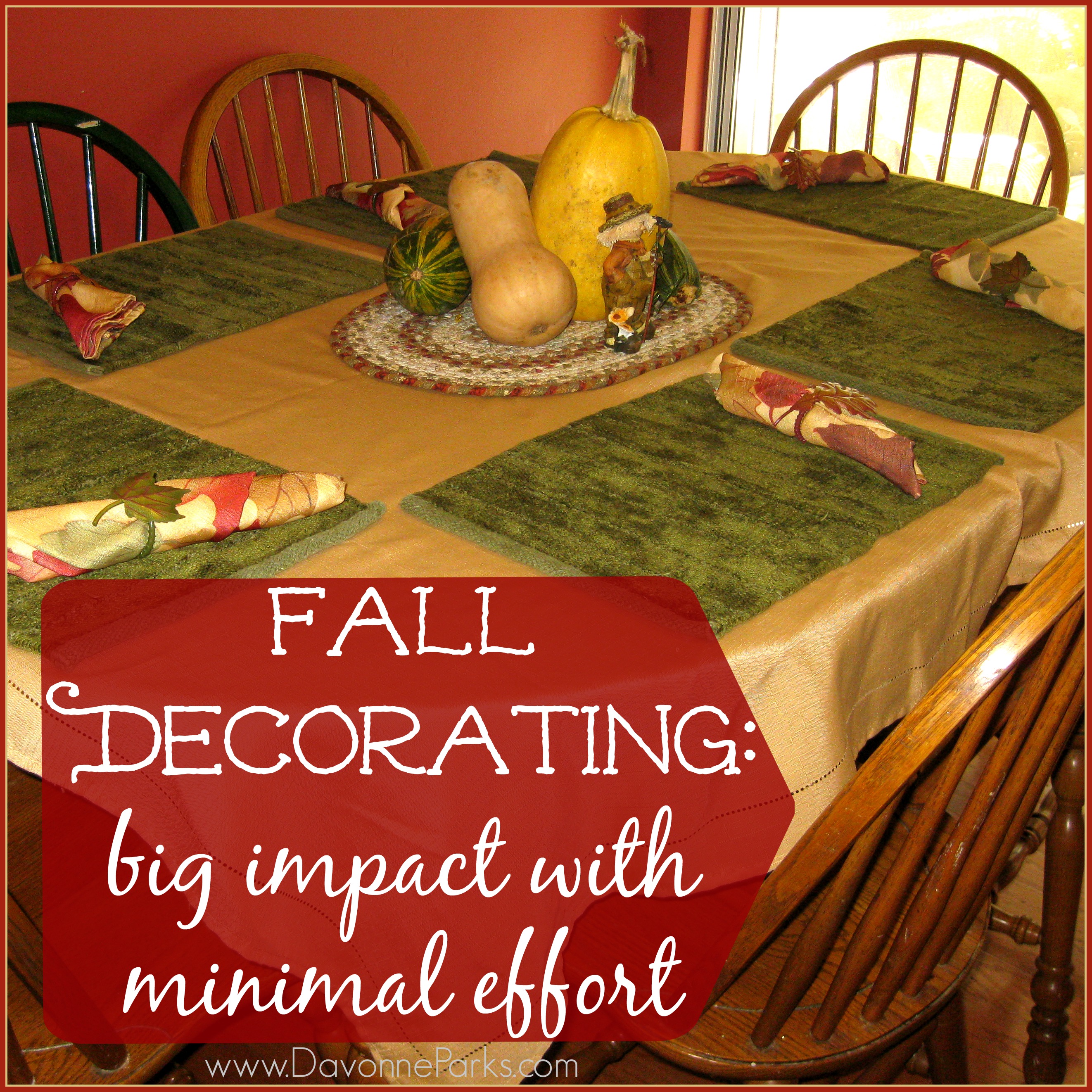 Six simple ways to invite fall into your home