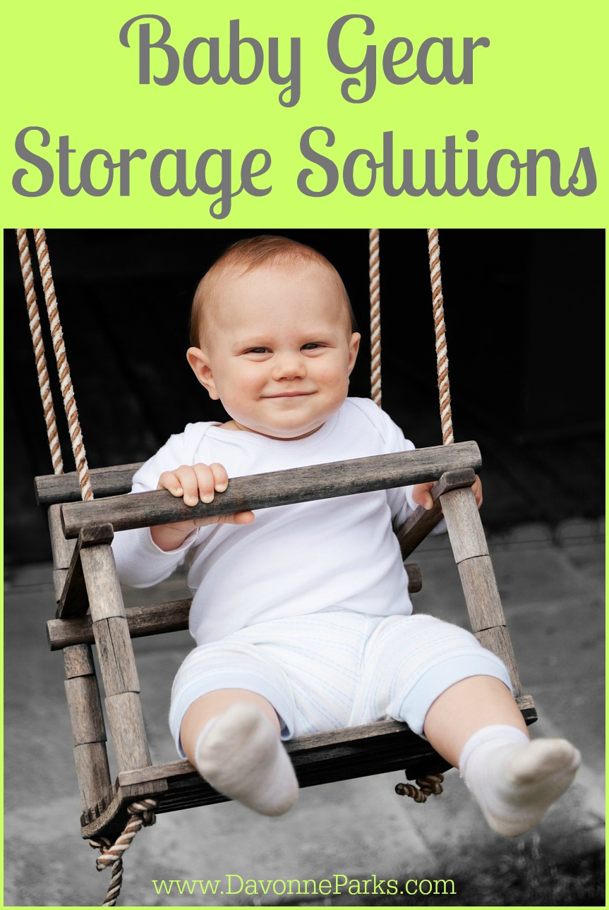 Baby Gear Storage Ideas