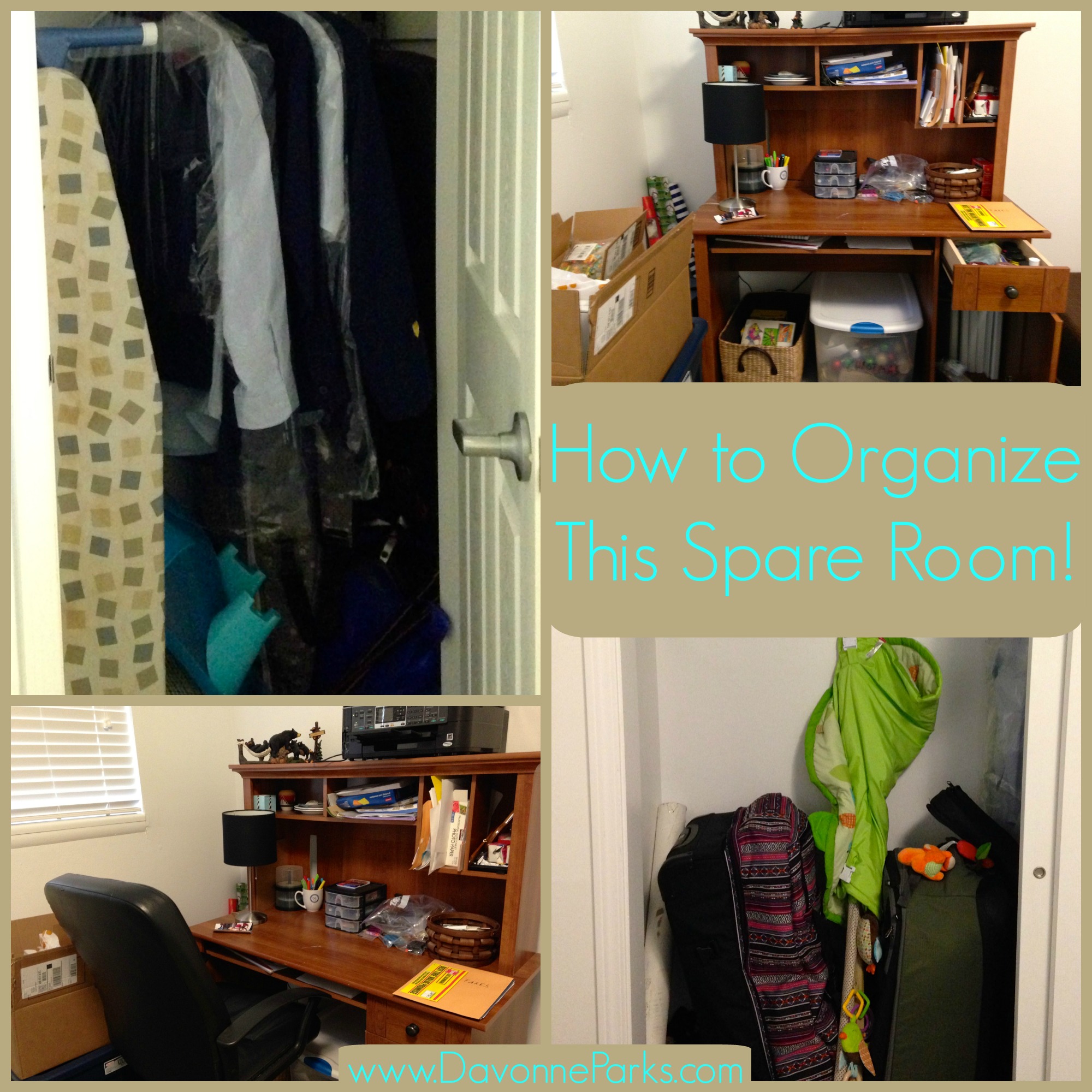 3 Simple Tips for Organizing Your Spare Room