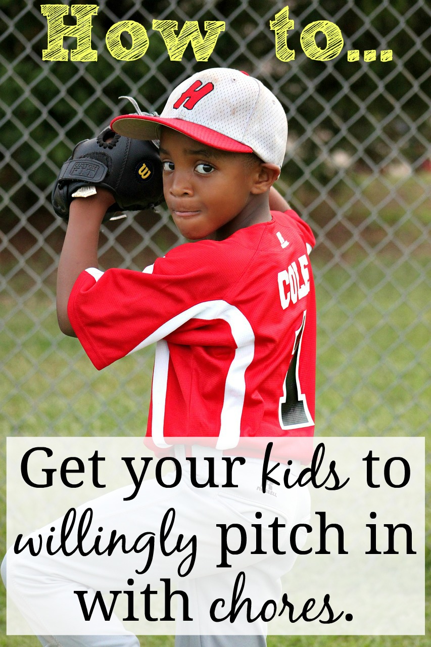 How to Get Your Kids to Willingly Pitch in With Chores
