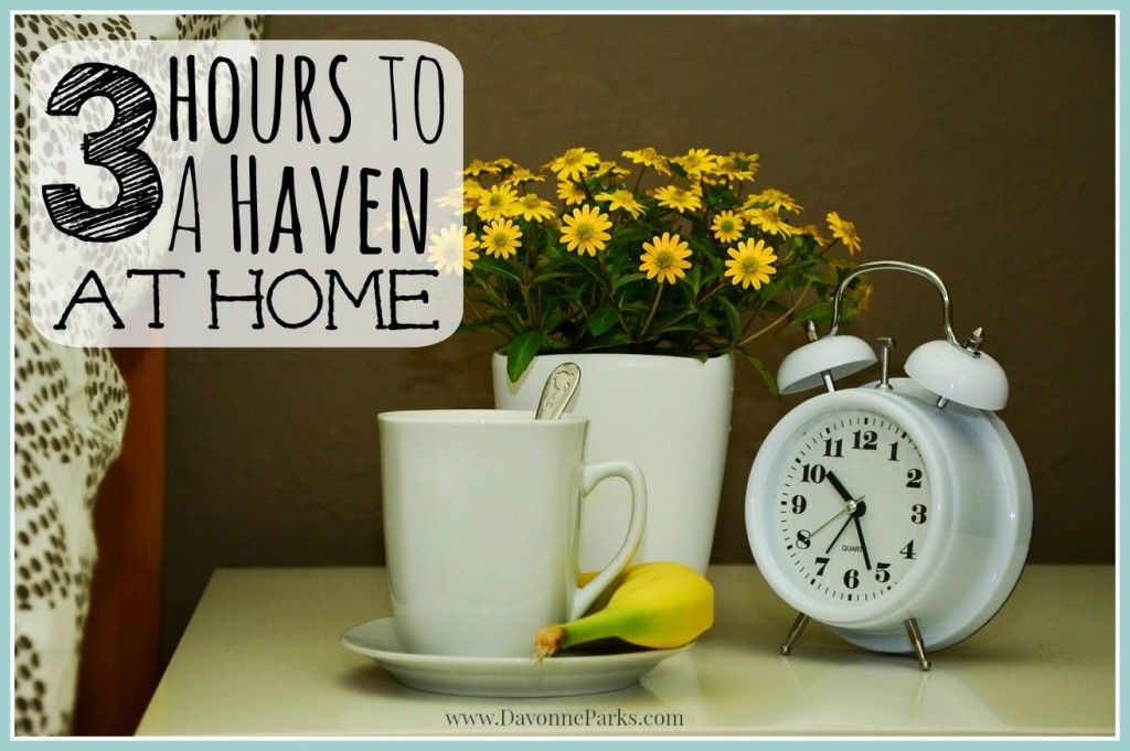3 hours to a haven