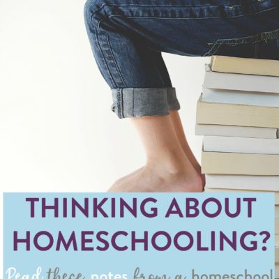 Curious about homeschooling? I spill the beans about my own story in this post…