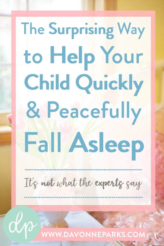 How to get your child to sleep without a battle. WOW! I tried this and it really worked!!!! If your child doesn't fall asleep well, you HAVE to give this a try!! Such a simple technique but with AMAZING results!!